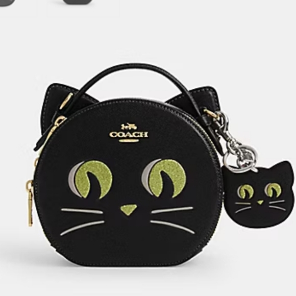 COACH CAT BAG CHARM - Picture 2 of 7